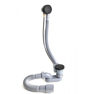 Слив-перелив Delice DLR000008 Черный матовый полуавтомат